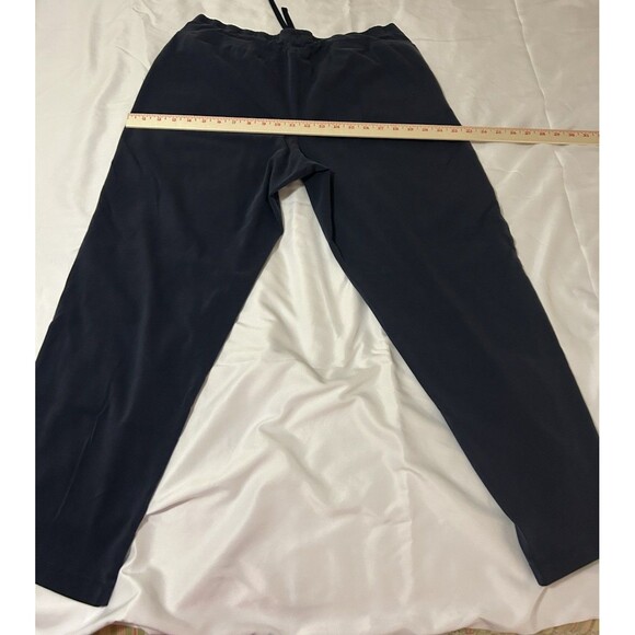 Athletic Works Women's Blue Sweatpants XL Drawstring Elastic Waist Stretch Knit - Picture 7 of 14